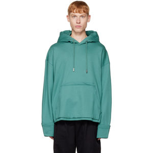 Sudadera con Capucha Extra Grande para Hombre, Color Sólido, Felpa, Informal, Manga Larga, para Otoño - Product Image 4