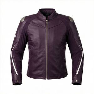 Veste de moto en cuir véritable pour homme de qualité supérieure, nouvelle arrivée, vestes de moto d'hiver, protections amovibles, personnalisables - Product Image 1