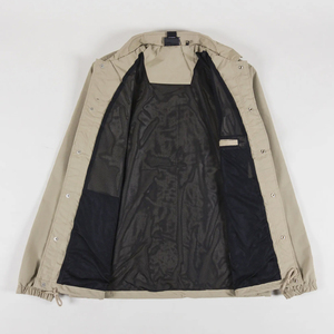 Custom Logo Men's <b>Coach</b> Jacket Streetwear Windbreaker Waterproof Casual Lightweight Button Up Unisex Outerwear Windproof Coat - Product Image 3