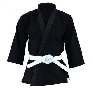 Women's Black Mixed Martial Arts Gi 100% Cotton 400g Durable Regular Fit Adult Uniform with Heat-Transfer Printing - Product Image 5