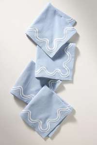 Manteles individuales Bearfit hechos a mano, bordados, 100% algodón, lona orgánica, ecológicos, estilo europeo - Product Image 4