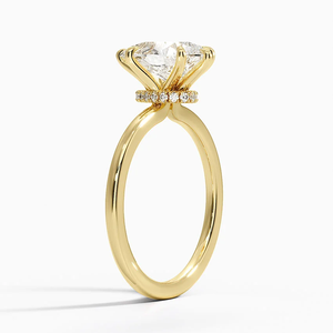 Bague Minimaliste Solitaire en Moissanite Poire, Argent Sterling Véritable, Délicate et Tendance, Cadeau d'Anniversaire pour Femme - Product Image 4