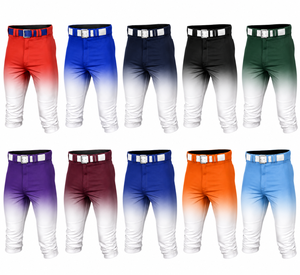 Pantalons de baseball personnalisés pour hommes et jeunes, sublimés, haute performance, pour équipes de baseball et softball, fabricant OEM - Product Image 2