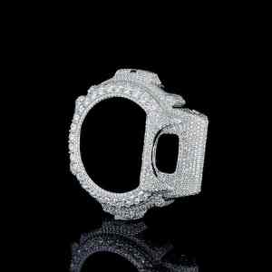 Imperial Glacier DW6900 Custom Iced Out Metal <b>Case</b> <b>Watch</b> Premium Stainless Steel Luxury GShock Modification Kit for Men - Product Image 2