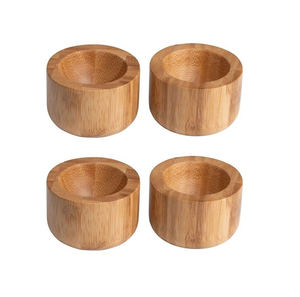 Porte-œufs en bois naturel élégant, 2 pièces, pour la décoration de la table de petit-déjeuner, qualité supérieure, prix incroyable - Product Image 5
