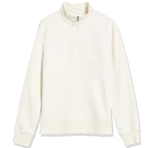 Sudadera OEM para hombre, 100% algodón, gruesa, personalizada, con cremallera de un cuarto, estampada, extragrande, térmica, unisex - Product Image 6