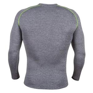 Workout Training Shirt Wholesale Price Custom Color Breathable new arrival Custom Heat-Transfer Printed Long Sleeve Rashguard - Product Image 6