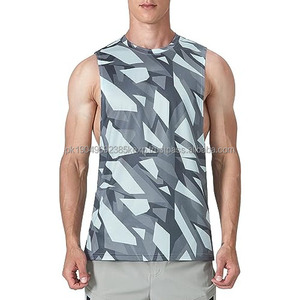 Derniers modèles à prix raisonnable, débardeur de sublimation pour hommes, style parfait, logo personnalisé, couleur, prix de gros, débardeur de sublimation - Product Image 1