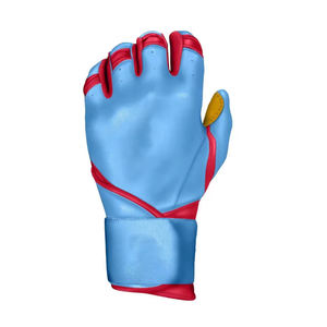 Guantes de Bateo de Béisbol con Puño Largo, Logotipo Personalizado, Piel de Cabra, Unisex, para Adultos y Jóvenes, para Béisbol y Sóftbol - Product Image 2