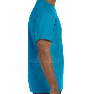 T-shirts d'été décontractés pour hommes en coton respirant, doux, confortables et élégants, à manches courtes, légers et unis - Product Image 4