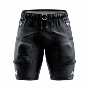 OEM American Football Pants High Quality Padded Football American Shorts 100% Polyester Football Padded Pants Men - Product Image 3