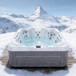 Virlux Vasca Idromassaggio Gonfiabile Resistente, SPA Portatile per Feste in Giardino e Uso Familiare - Product Image 1