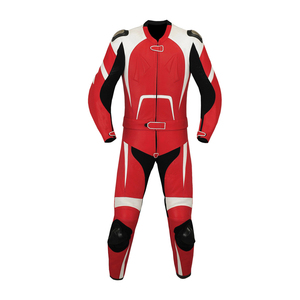 Traje de Motocicleta de Cuero de Una Pieza para Hombre con Protección Corporal Completa, Equipo de Carreras y Aventura con Marca Personalizada - Product Image 1