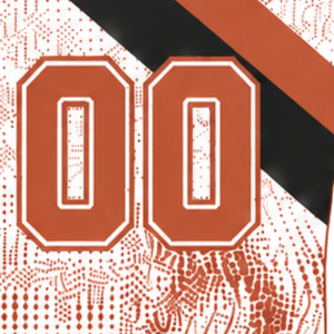 Camiseta de Rugby de Manga Corta en Naranja Quemado, Blanco y Negro, Cuello Redondo, Diseño Gráfico, Ropa Deportiva de Alto Rendimiento, para Entrenamiento y Partidos de Rugby - Product Image 5