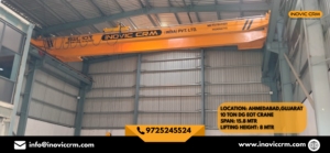 Grue à pont double poutre INOVIC CRM 550 tonnes |   Composants essentiels du système de levage industriel robuste, hauteur de levage de 25 m - Product Image 4