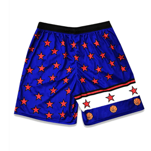 Mens Mesh Shorts Athletic Basketball Shorts Double <b>Layer</b> Gym Workout Shorts with Pocket Drawstring - Product Image 5