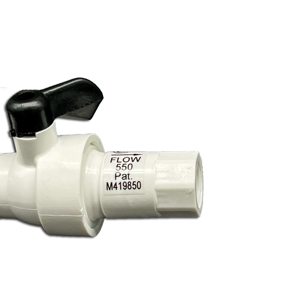 Vanne de chasse d'eau manuelle avec limiteur de débit 550cc - Product Image 6