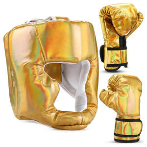 Ensemble de casque de boxe et de gants de 6 oz pour enfants, équipement de sparring haut de gamme pour la boxe, le kickboxing, le Muay Thai, le BJJ, le karaté et la lutte - Product Image 4