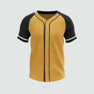 Camiseta de Béisbol Unisex Blanca y Negra de Manga Corta con Botones al Frente, Color Sólido, Poliéster Transpirable, Corte Regular, para Adultos, Todas las Temporadas - Product Image 5