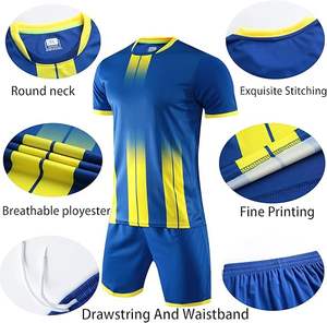Camisetas de Fútbol Sublimadas a Precio de Fábrica, Jersey de Fútbol Personalizado, Uniforme de Fútbol para Equipos, Camisetas Incluidas - Product Image 3