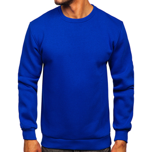 เสื้อสเวตเชิ้ตผู้ชายผ้าฝ้าย/โพลีเอสเตอร์ คอโอ แขนยาว ปักโลโก้ด้านหน้าตามสั่ง ระบายอากาศได้ดี เป็นมิตรกับสิ่งแวดล้อม - Product Image 6