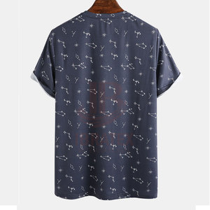 T-shirts sublimés pour hommes, nouveaux modèles, dernières tendances, couleur personnalisée, taille standard, coupe ajustée. - Product Image 2