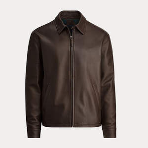 Veste en cuir légère pour homme, style streetwear, imperméable, écologique, respirante, tendance, confortable, durable et élégante pour un usage quotidien - Product Image 1