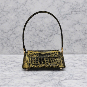 Top Rate Luxury Alligator Leather Waterproof <b>Envelope</b> Shape Handbags Women Custom Designer Fashion Genuine Leather Luxali Brand - Product Image 2