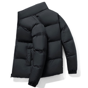 Ropa de Talla Grande para Hombre, Chaqueta Acolchada de Plumón de Ganso 700, Ligera, para Invierno, de Alta Calidad - Product Image 2