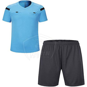 <b>Top</b> Selling Breathable Lightweight <b>Referee</b> Uniform Best Quality Made in Pakistan 100% Polyester Soft Fabric Customizable Player - Product Image 2