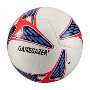 Ballons de football personnalisés de haute qualité, taille sur mesure, en cuir, thermocollés, cousus à la main, légers, durables, couleur personnalisée - Product Image 1