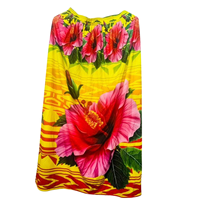Jupe Polynésienne de Qualité Supérieure, Teinture Réactive Anti-Décoloration pour des Couleurs Tropicales Durables, Logo Personnalisé, Vente en Gros
