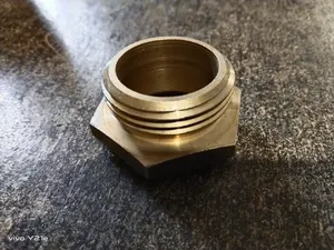 Raccord de tuyauterie mâle en laiton, diamètre intérieur 25 mm, diamètre extérieur 290 mm, adaptateur de plomberie industrielle robuste, matériel - Product Image 2