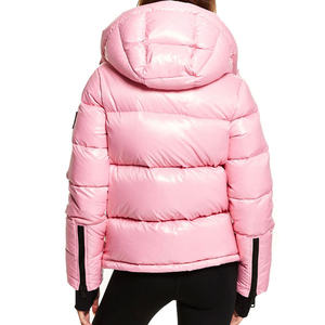 Chaqueta de Invierno para Mujer, Acolchada, Cortavientos, Transpirable, de Alta Calidad, Estilo Urbano - Product Image 5