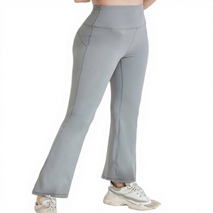 High Waist Flare Yoga Pants Women Squat Proof Tummy Control Bootcut Leggings Skinny Elastic Waist Workout Gym - Product Image 5