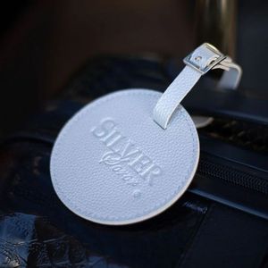 <b>Pink</b> Green Airplane Luggage Tag Women Travel Bag Identifier with Airplane Design Durable <b>Suitcase</b> Label for Vacation - Product Image 1