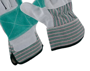 Guantes de Seguridad Reforzados Emboson de Doble Palma de Cuero Vacuno, Resistentes al Desgarro, Personalizables, para Construcción, de Alta Resistencia, ¡Gran Oferta! - Product Image 3
