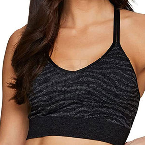 High Impact Sports <b>Bra</b> Adjustable <b>Straps</b> Supportive Design For Running Training And Fitness - Product Image 5