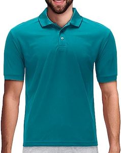 Organic Cotton Polo for Men Luxury <b>Combed</b> Fabric Anti-Pilling Durable Work Shirt Timeless Style - Product Image 1