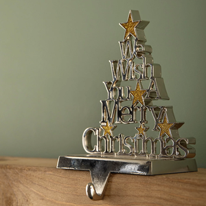 Support décoratif pour chaussettes de Noël, pour cheminée, décoration de Noël pour la maison, affichage festif - Product Image 6