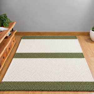 Alfombras de Lana Hechas a Mano de Primera Calidad, Estilo Escandinavo, Color Sólido, Pelo Grueso, Respaldo de Algodón Lavable, Interiores Modernos, Diseño Personalizado - Product Image 3