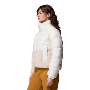 <b>Women</b> Stand Collar Puffer <b>Jacket</b> 285 GSM Nylon <b>Quilted</b> Insulated Winter Coat <b>Lightweight</b> Warm Travel Casual Streetwear Custom - Product Image 3