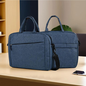 กระเป๋าแล็ปท็อปอ็อกซ์ฟอร์ดคุณภาพพรีเมียมสำหรับมืออาชีพ พร้อมพื้นที่เก็บของเพิ่มเติมและหูหิ้วที่สะดวกสบาย กระเป๋าเป้สะพายหลังสำหรับแล็ปท็อป - Product Image 5