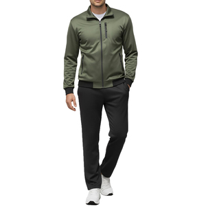 Chándal con cremallera más vendido, de calidad única, ligero, con mangas largas, cintura con cordón y cuello alto para hombre - Product Image 5
