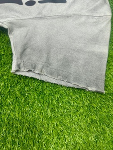 Camiseta de Manga Corta con Cuello Redondo para Hombre, Color Gris Tie-Dye, Estilo Casual Holgado, 100% Algodón Jersey, Logotipo Frontal - Product Image 3