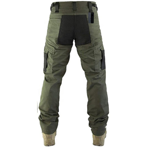 Pantalon cargo en toile épaisse pour homme, taille haute, respirant, écologique, avec cordon de serrage, multi-poches, style hip-hop, directement de l'usine - Product Image 5