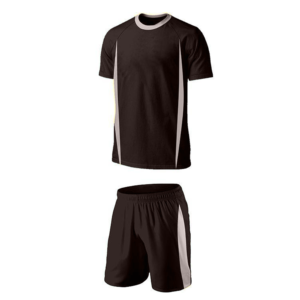 Ensemble de maillot de football vert et jaune pour hommes, manches courtes, uniforme athlétique respirant, col rond, taille élastique, toutes saisons - Product Image 4