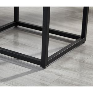 Tavolino Contemporaneo Grigio Celeste con Vano Portaoggetti, Arredamento per Soggiorno - Product Image 5