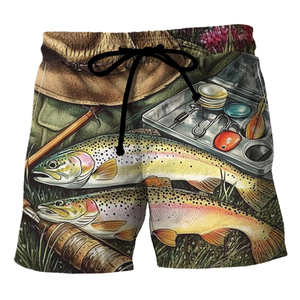 Divertidos Shorts de Playa con Estampado de Pollo Kung Fu, Moda de Verano para Hombres y Niños, Shorts de Baño Casuales con Estampado 3D de Animales, Talla Grande - Product Image 5