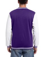 Fabricant de vestes universitaires personnalisées en gros, vestes de baseball pour hommes, style bomber, broderie de patchs en chenille